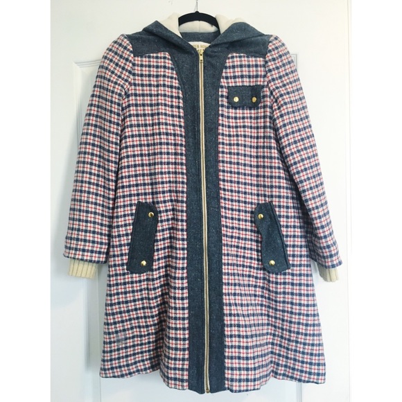 Lauren Moffatt checkered swing coat - Picture 2 of 5
